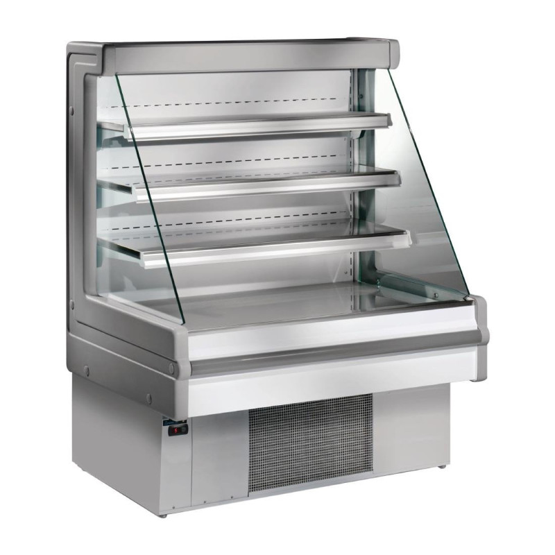 Vitrine Hladilna Samopostrežna Siva - 1200 mm - Zoin