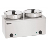 Bain-Marie s posodo za 2 x 6,5 litra za profesionalce v gostinstvu