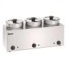 Bain-Marie za profesionalno omako 3 x 3,5 litra za gostinske strokovnjake