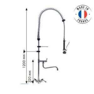 Mixer shower head with swivel spout tap Sofinor