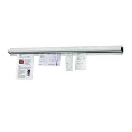 Nosilec za kartice na steni iz aluminija - 910 mm