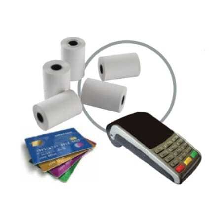 Termalni papir za POS bančne kartice - 57 x 40 mm - Paket 10