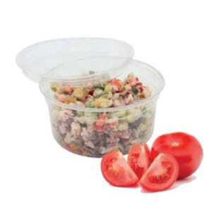 Okrogla škatla "Svežina" - 950 ml - Paket 50