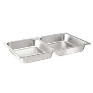 Bak GN 1/1 za Chafing Dish s 2 predelkoma Hendi
