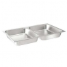 Bak GN 1/1 za Chafing Dish s 2 predelkoma Hendi