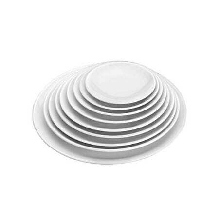 Round Melamine Plate - Ø 25.4 x H 2.9 cm Lacor Round Melamine Plate - Ø 25.4 x H 2.9 cm Lacor