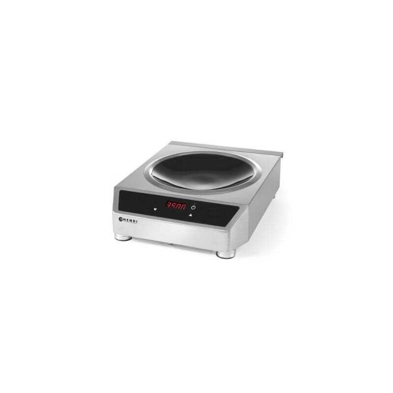 Induction Stainless Steel Wok - HENDI Induction Stainless Steel Wok - HENDI