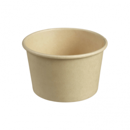 Pot iz bambusovih vlaken - Ø 95 mm - 230 ml - Eko prijazen - Komplet 50