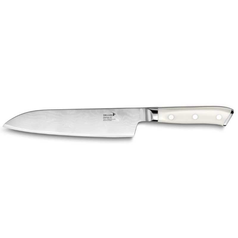 Komplet nožev Santoku Damas 67 - 18 cm profesionalne znamke Déglon