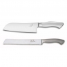 Komplet nožev Santoku + kruh Deglon.