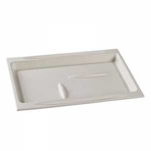 Pladenj za malico iz pulpe - 273 x 194 mm - Paket 50 kosov, okolju prijazen
