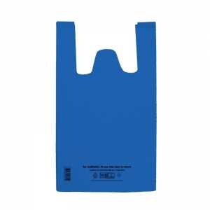 Naramnica za večkratno uporabo modra - 12 L - paket 100