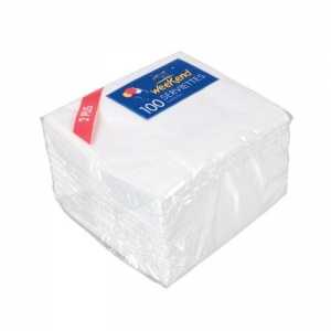 Brisačke "Week-End" 2 sloja - 30 x 30 cm - Paket 100