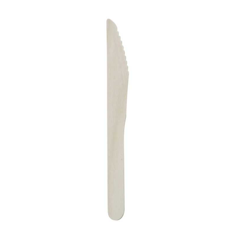 Nož iz brezovega lesa - 160 mm - Paket 100 Nož iz brezovega lesa - 160 mm - Paket 100