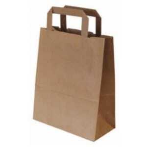 Vrečka iz kraft papirja - 26 x 17 x 34 - Paket 50