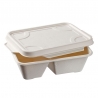 Pokrov za posodico 1500 ml iz pulpe - 265 x 200 mm - Paket 50
