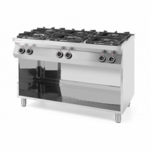 Kuhinjski štedilnik Kitchen Line - 6 gorilnikov