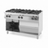 Kuhinjski štedilnik Kitchen Line - 6 gorilnikov
