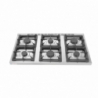 Kuhinjski štedilnik Kitchen Line - 6 gorilnikov