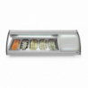 Vitrina za sushije - 5 x GN 1/3 - 63 L