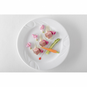 Krožnik iz porcelana Karizma - premer 240 mm
