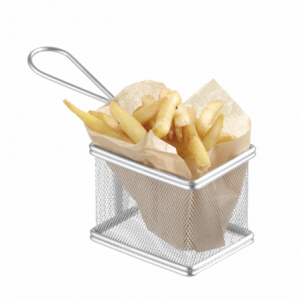 Košarica za mini krompirček - 255 x 135 mm