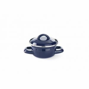 Modra posoda s pokrovom - 0,5 L