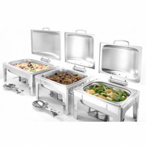 Chafing dish GN 2/3 s satiniranim zaključkom - Znamka HENDI - Fourniresto
