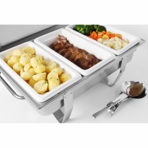 Gastronomska posoda iz porcelana - GN 1/3 - Znamka HENDI - Fourniresto