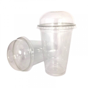 Plastični shaker za koktajle iz PET materiala - 400 ml - Komplet 50 kosov - FourniResto