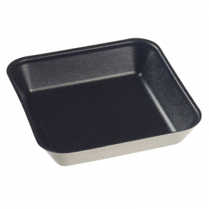 Krožnik Kanopée Black - 100 x 100 mm - Paket 50
