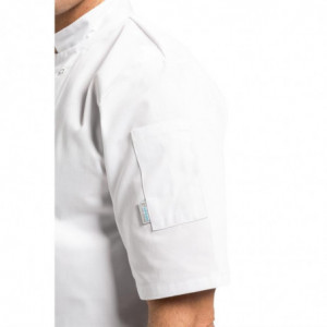 Kuhinjska obleka Vegas z mešanimi rokavi, bela - velikost XL - Whites Chefs Clothing - Fourniresto
