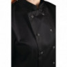 Črna mešana kuhinjska jakna z kratkimi rokavi Vegas - velikost Xs - Whites Chefs Clothing - Fourniresto