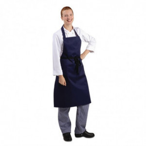 Predpasnik Bavette Modre barve 710 x 970 mm - Whites Chefs Clothing - Fourniresto