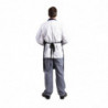 Predpasnik Bavette Modre barve 710 x 970 mm - Whites Chefs Clothing - Fourniresto