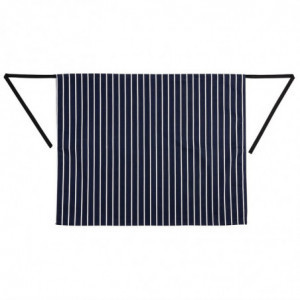 Predpasnik za kuhanje v modro-beli črtasti barvi 760 x 920 mm - Oblačila za kuharje Whites - Fourniresto