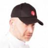 Baseball kapica Cool Vent črna iz poliestra - enotna velikost - Chef Works - Fourniresto