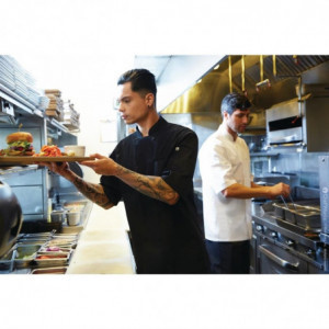 Kuhinjska mešana jakna Cool Vent Montreal - črna - velikost L - Chef Works - Fourniresto