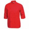Kuhinjski predpasnik Mixte rdeče barve - velikost XL - Chef Works - Fourniresto
