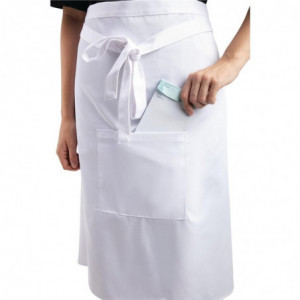 Predpasnik za strežbo standard bel 1000 x 700 mm - oblačila za kuharje Whites - Fourniresto