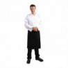 Predpasnik za natakarja Standard črne barve 1000 x 700 mm - Whites Chefs Clothing - Fourniresto