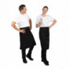 Predpasnik za natakarja Standard črne barve 1000 x 700 mm - Whites Chefs Clothing - Fourniresto