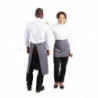 Predpasnik sive barve iz polikotona 1000 x 700 mm - Whites Chefs Clothing - Fourniresto