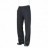 Hlače za kuharje unisex Baggy črne barve - velikost S - Chef Works - Fourniresto