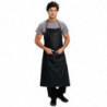 Predpasnik Bavette Noir Urban Memphis 890 x 1005 mm - Chef Works - Fourniresto