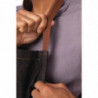 Predpasnik Bavette Noir Urban Memphis 890 x 1005 mm - Chef Works - Fourniresto
