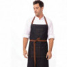Predpasnik Bavette Blue Urban Memphis 890 x 1005 mm - Chef Works - Fourniresto