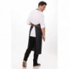 Predpasnik Bavette Blue Urban Memphis 890 x 1005 mm - Chef Works - Fourniresto