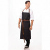 Predpasnik Bavette Blue Urban Memphis 890 x 1005 mm - Chef Works - Fourniresto