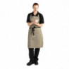 Predpasnik Bavette Olive iz polikotona 711 x 965 mm - Whites Chefs Clothing - Fourniresto